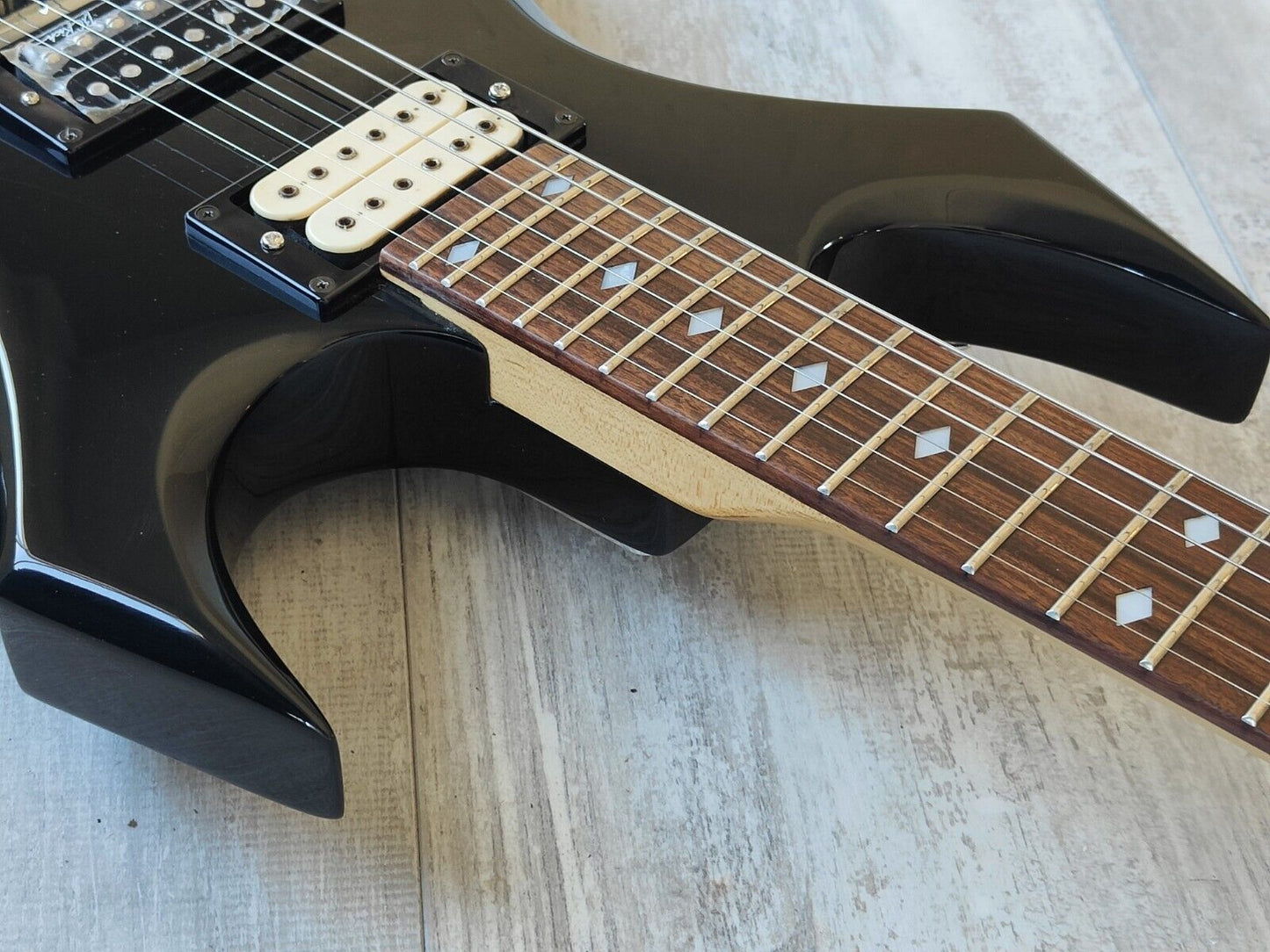 BC Rich  Special Edition Afterburner Warlock (Black/Chrome)