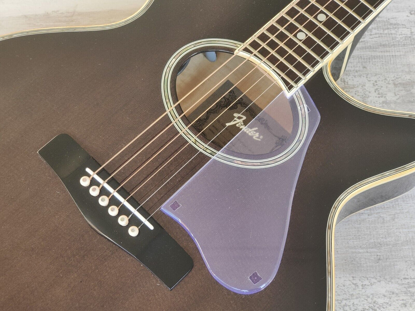 1986 Fender Japan PW-1 Phoenix Electric Acoustic Guitar