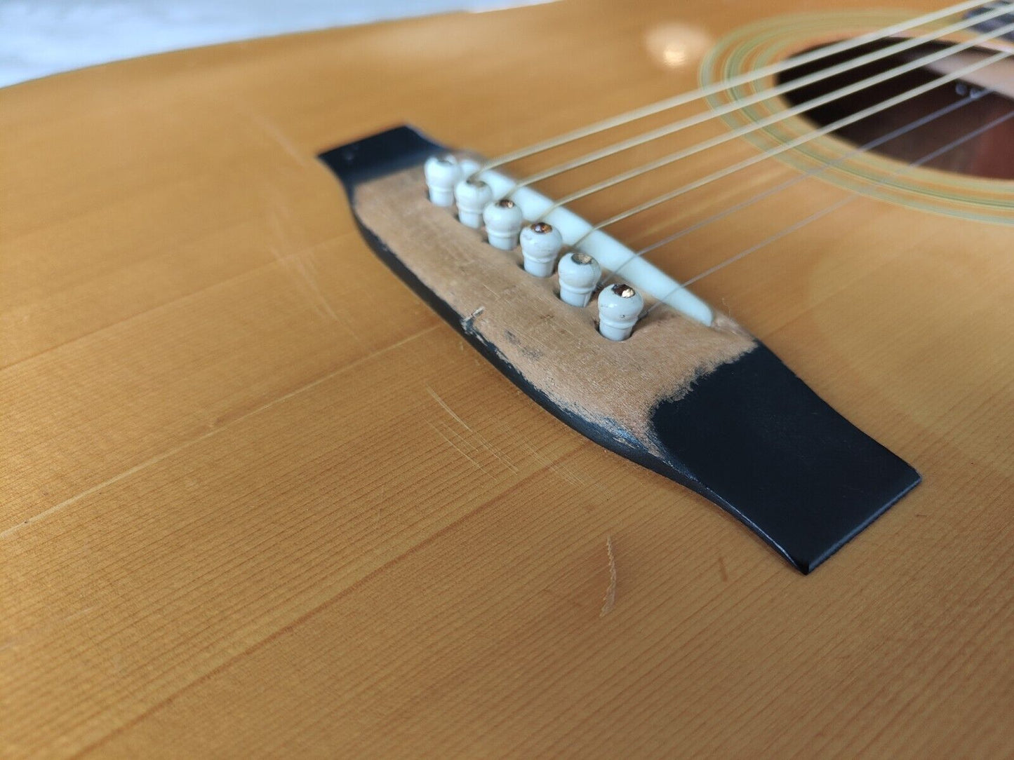 1980's Morris W-15 Vintage Acoustic Guitar