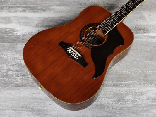 1970's EKO Ranger 12 Vintage 12-String Acoustic Guitar (Natural)