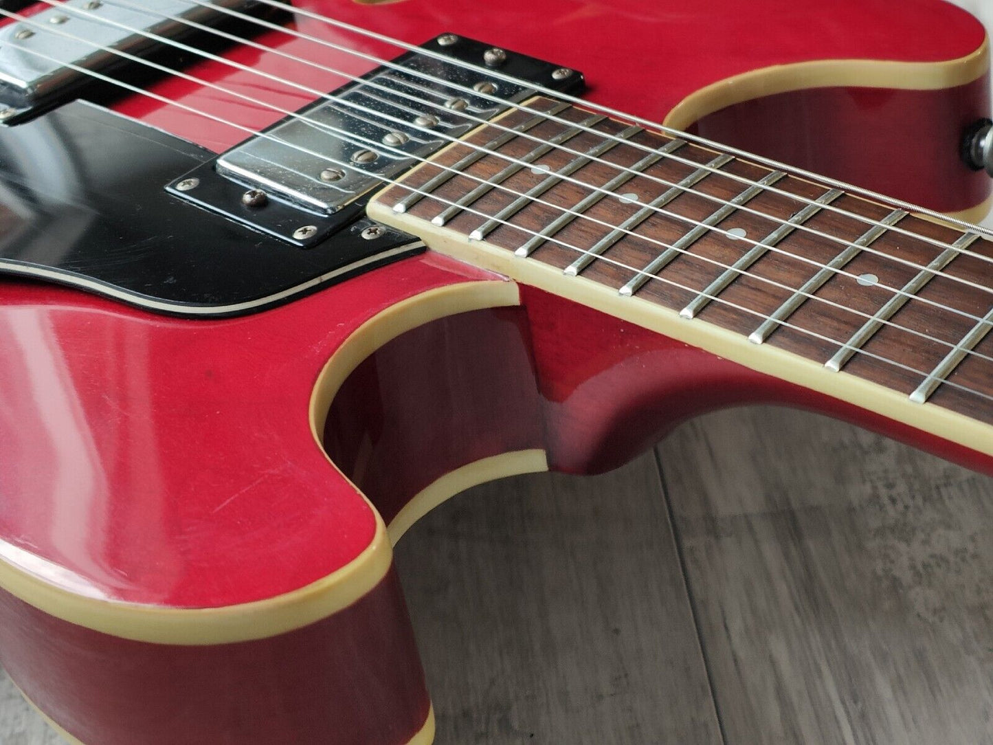 1990's Juno Hollowbody Electric Guitar