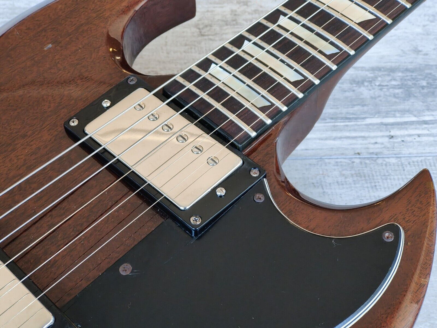 1979 Navigator (by ESP Japan) ES-11 "SGUDEL" '73 Reissue SG (Walnut)