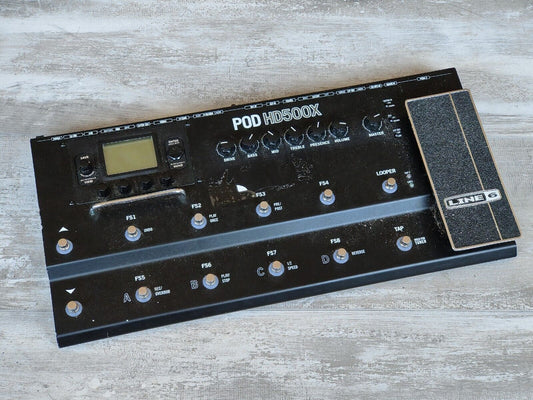 Line 6 POD HD500X Multi Effects Processor Pedal