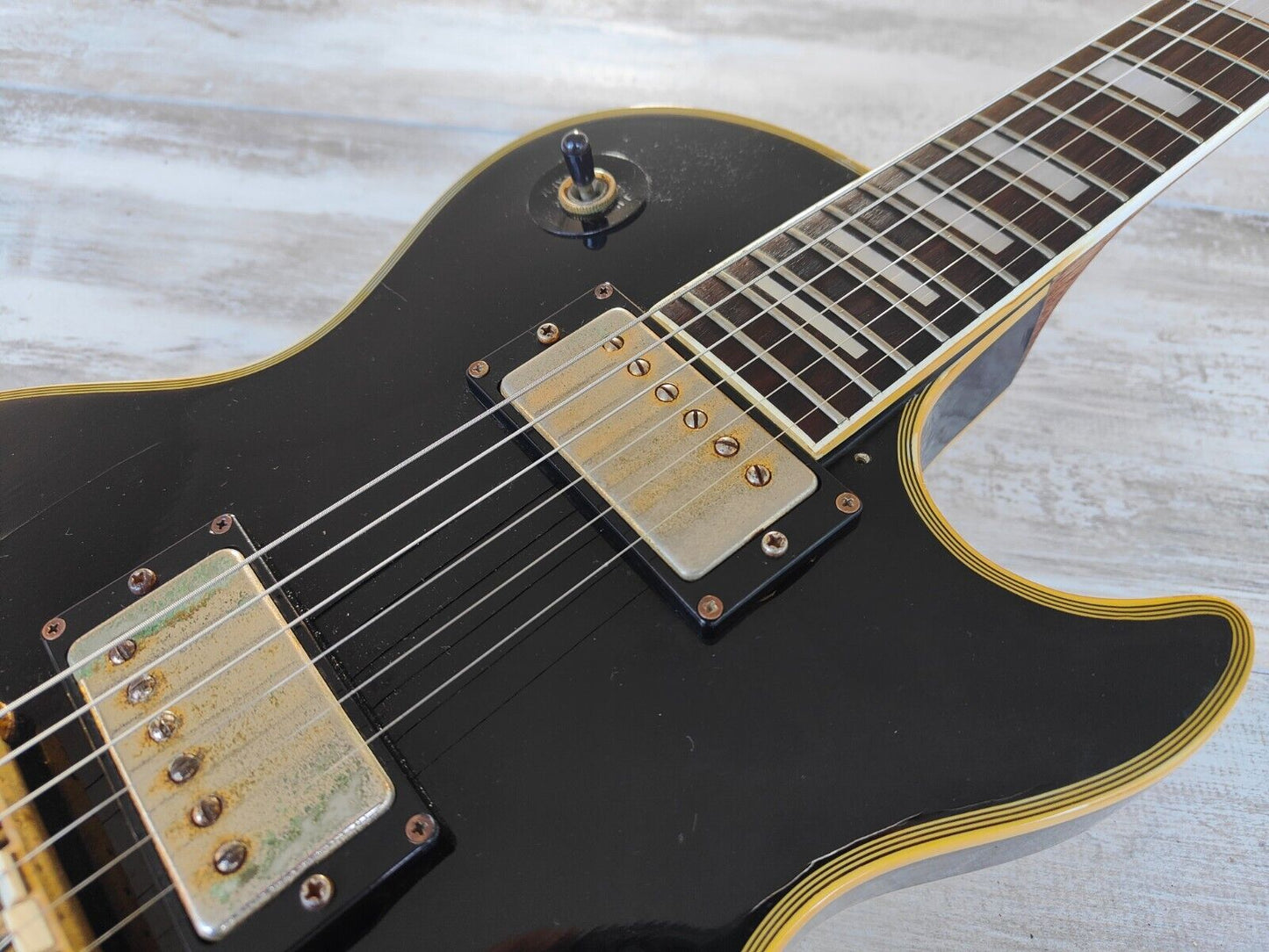 1970's Roje (Zen-On) Japan Les Paul Custom (Ebony)