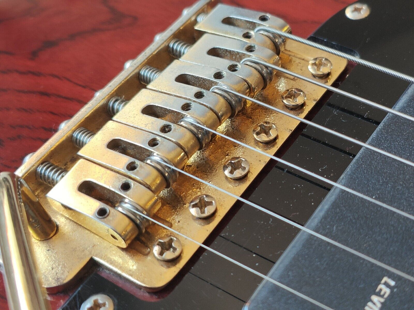 1990's Levinson Blade RH-4 Stratocaster (Trans Red)