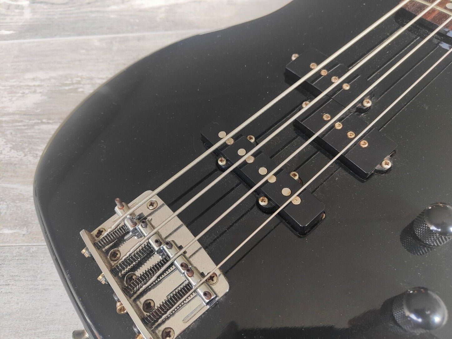 Aria Pro II Japan Diamond Series PJ Bass (Black)