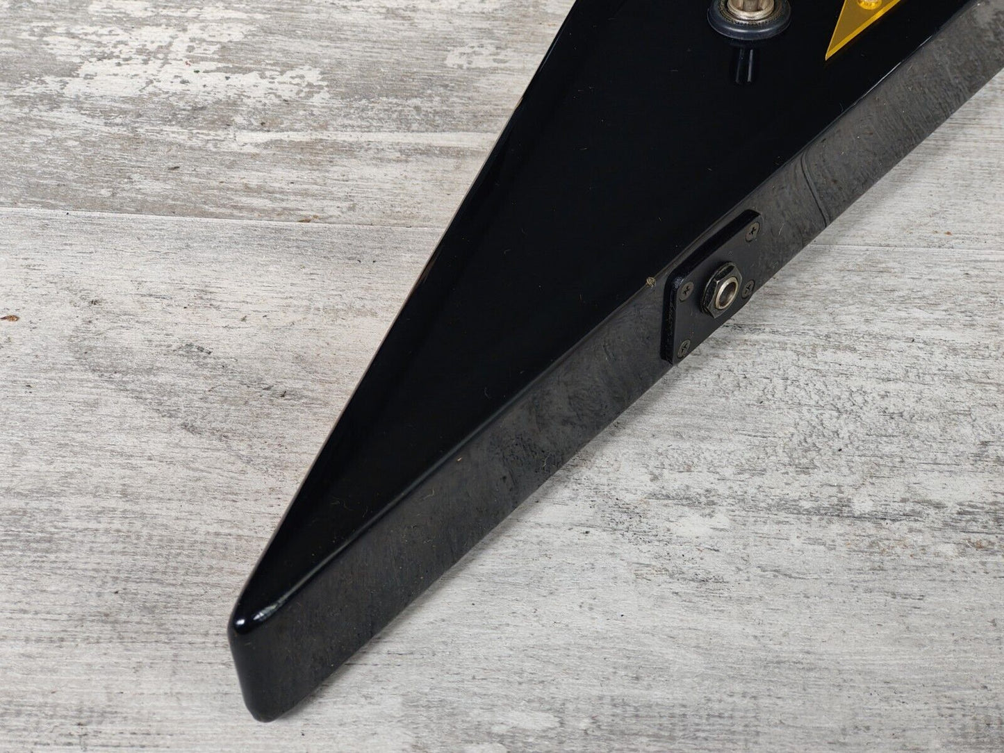 1984 Greco Japan GTZ65RB "Tusk" Rhoads V (Black & Gold)