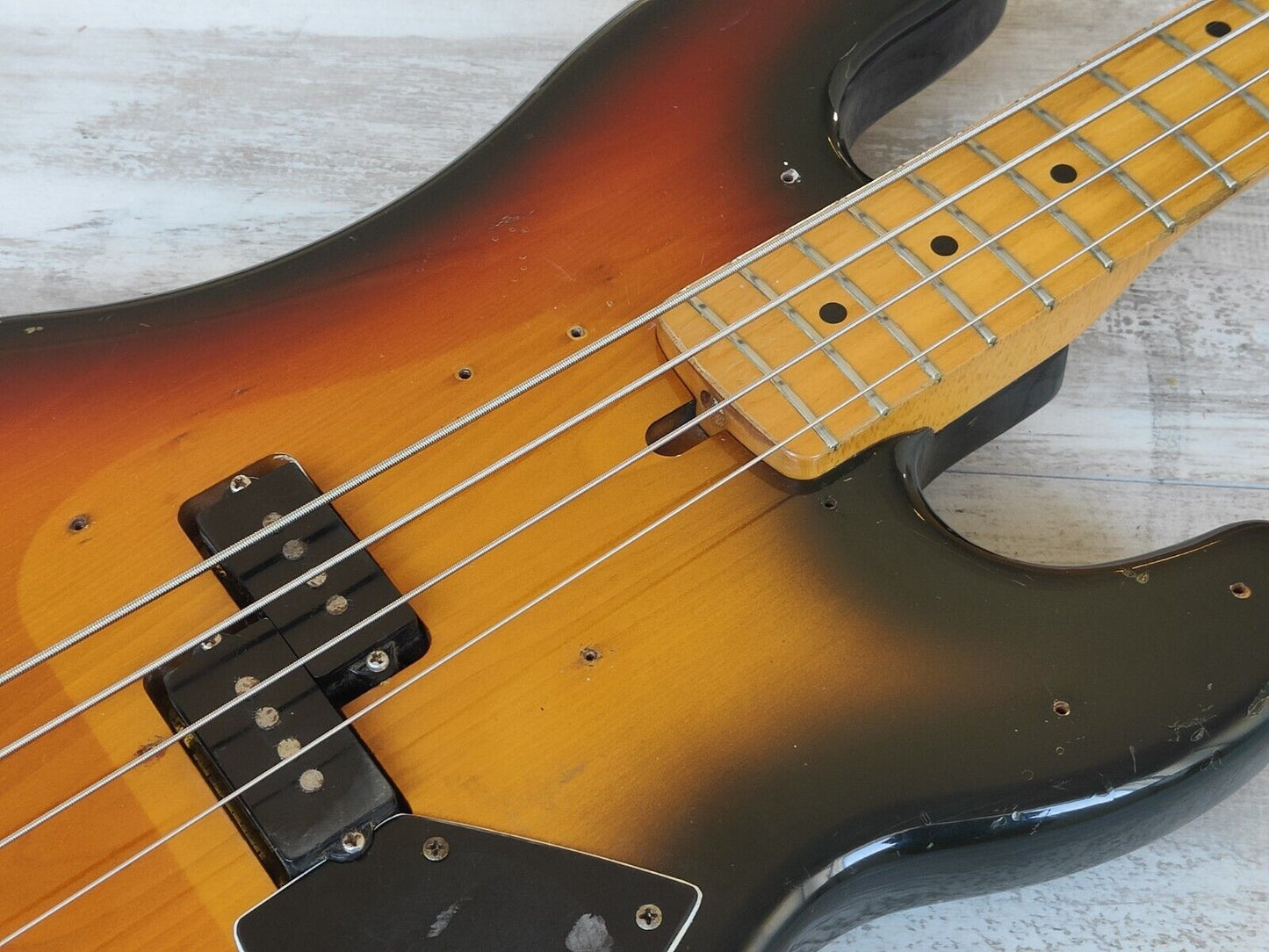 1978 Fernandes Japan FPB-50 Precision Bass (Aged Sunburst)