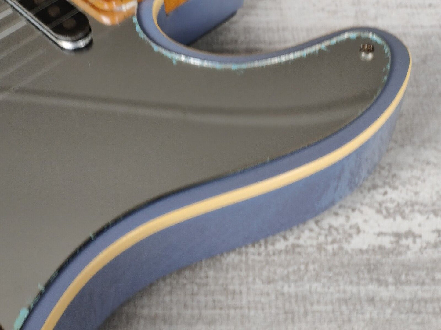 1989 Bill Lawrence BTOM-60 Bound Telecaster (Ice Blue Metallic)