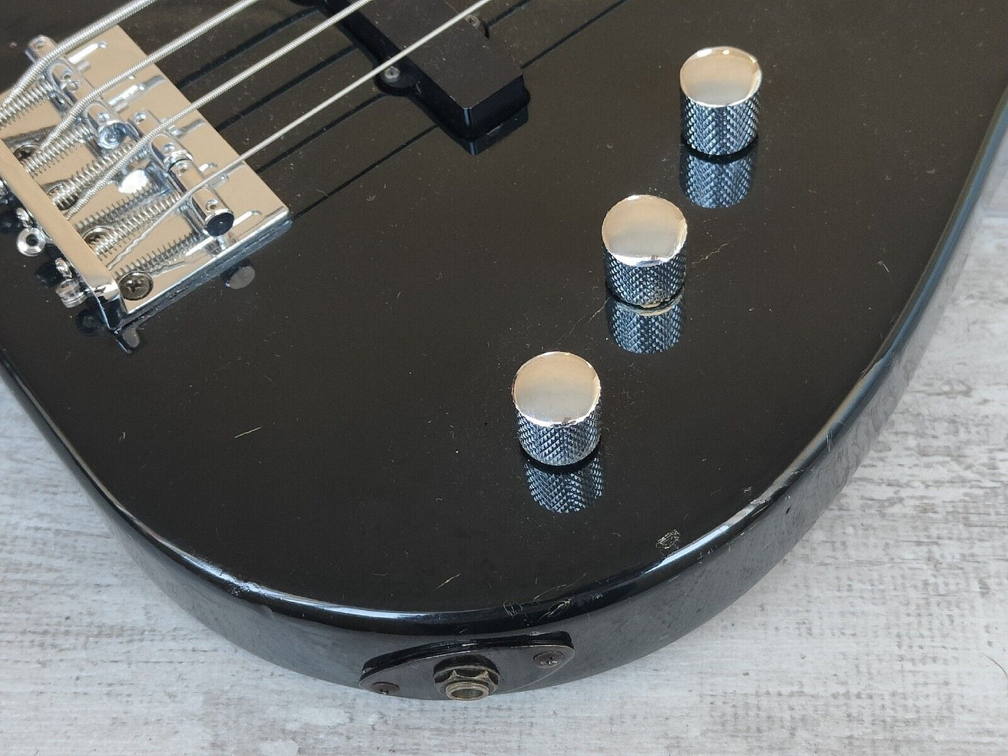 1990's Fernandes PJ-60 Electric Bass Guitar (Black)