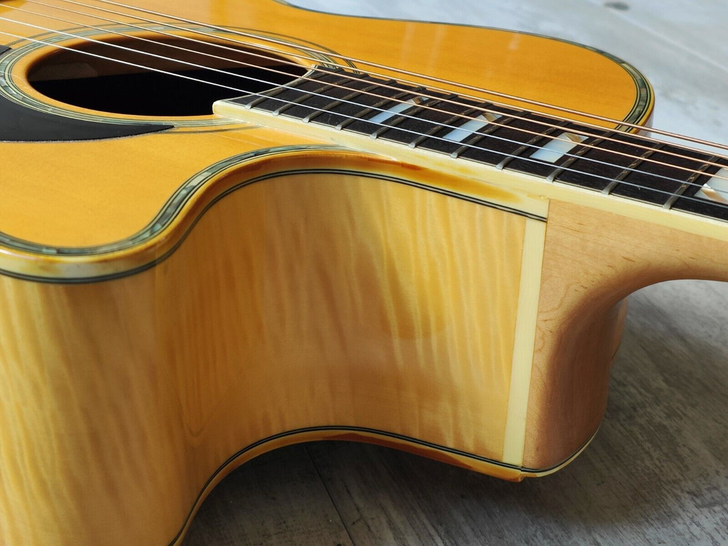 1986 Fender Japan AS-1 Vintage Acoustic Guitar (Natural)