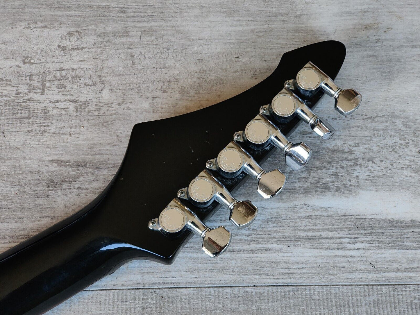 1984 Aria Pro II Japan XX Deluxe Flying V (Black)