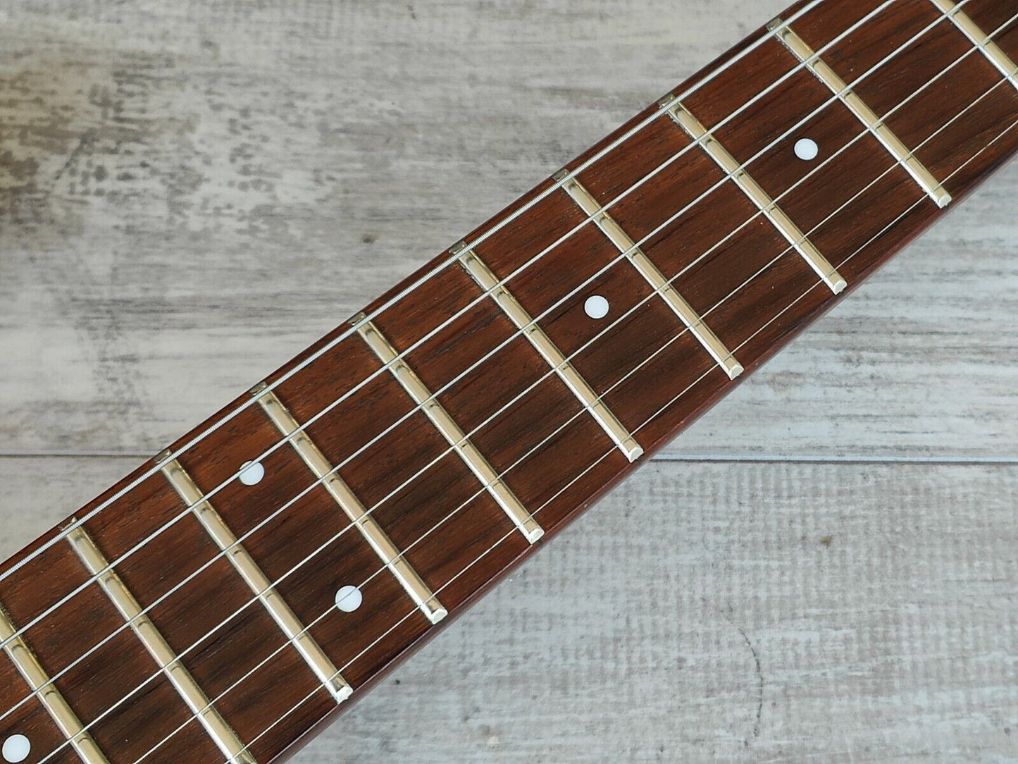 1990 Rockoon (by Kawai Japan) TG-60 Electric Guitar w/Onboard Overdrive (Red)