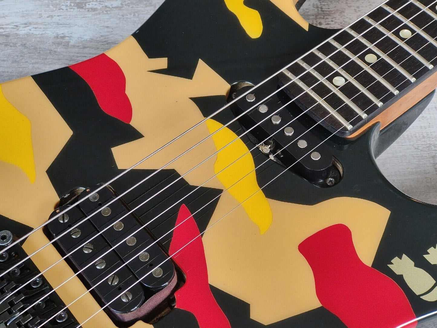 1990's Edwards Japan (by ESP) George Lynch Kamikaze-1 Superstrat