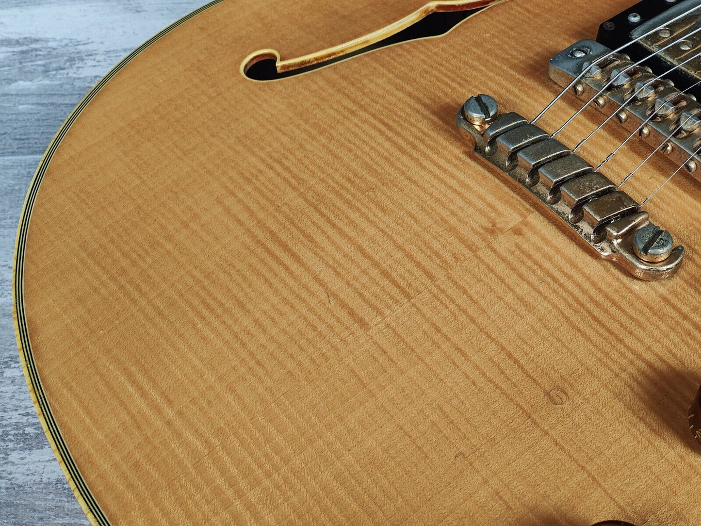 1979 Greco Japan SV-800 Super View Semi Hollowbody (Natural Flame)