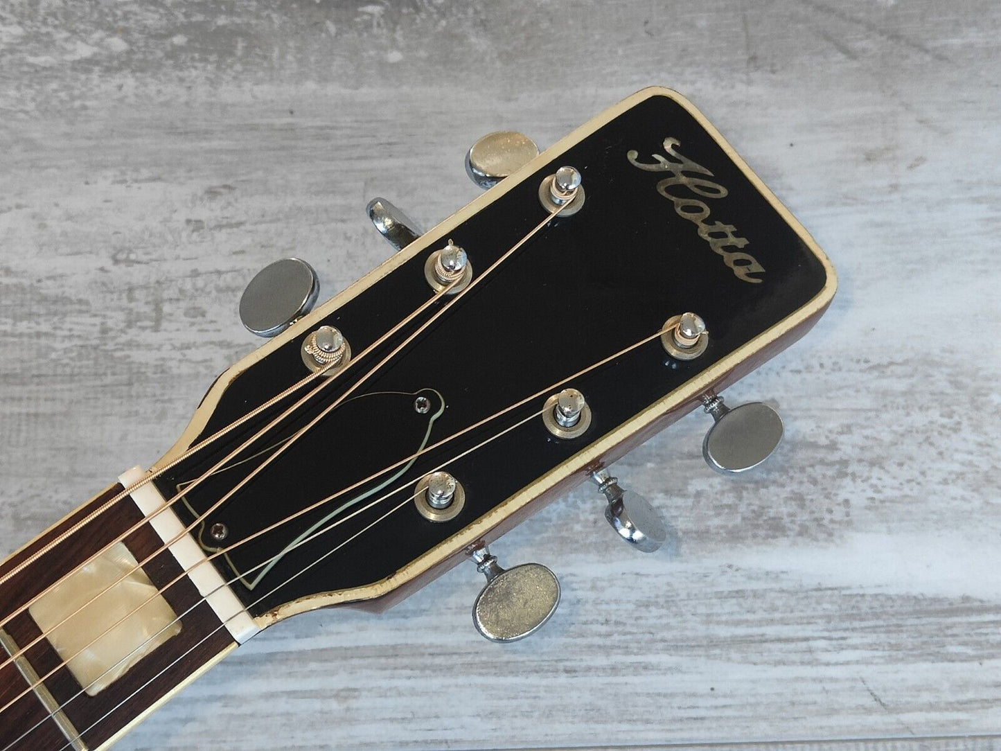 1970's Hotta (by Takara) Hummingbird Japanese Vintage Acoustic Guitar (Natural)