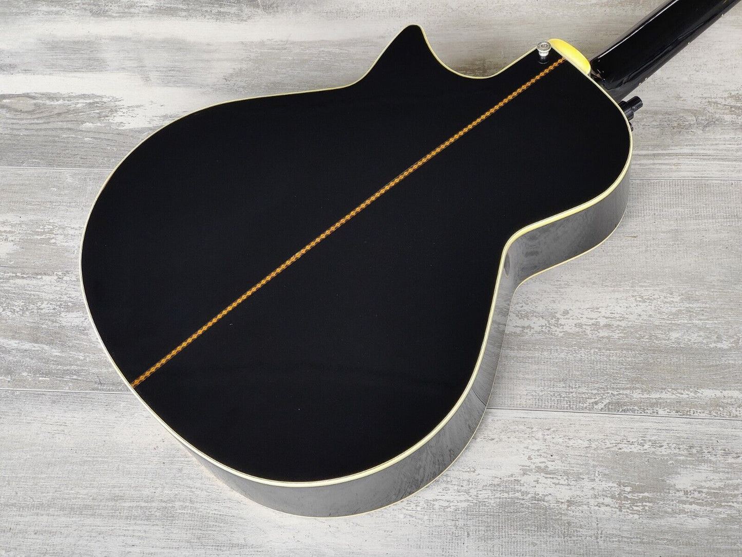 1985 Tokai Japan TEA-60D Electric Acoustic Guitar (Black)