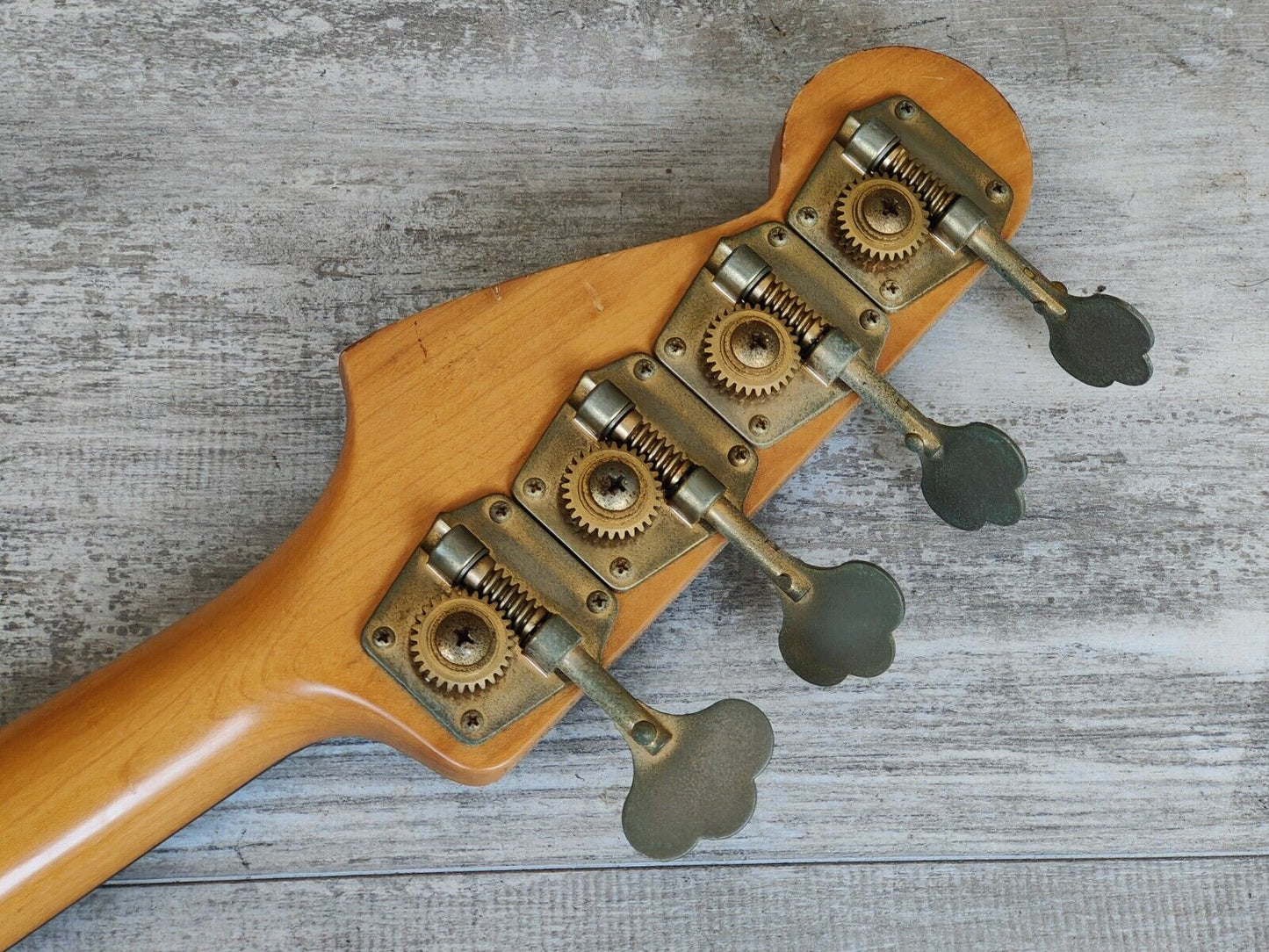 1990's Levinson Blade Japan B4 Jazz Bass w/EMG's (Blonde)