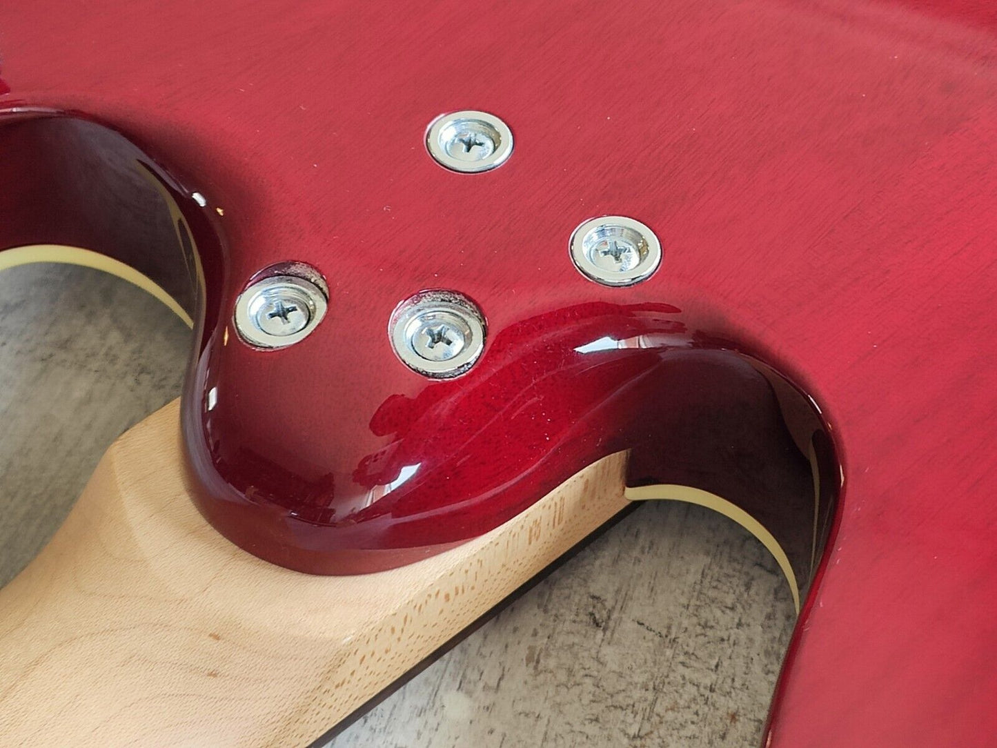 2001 BC Rich Masterpiece Mockingbird (Red Quilt)
