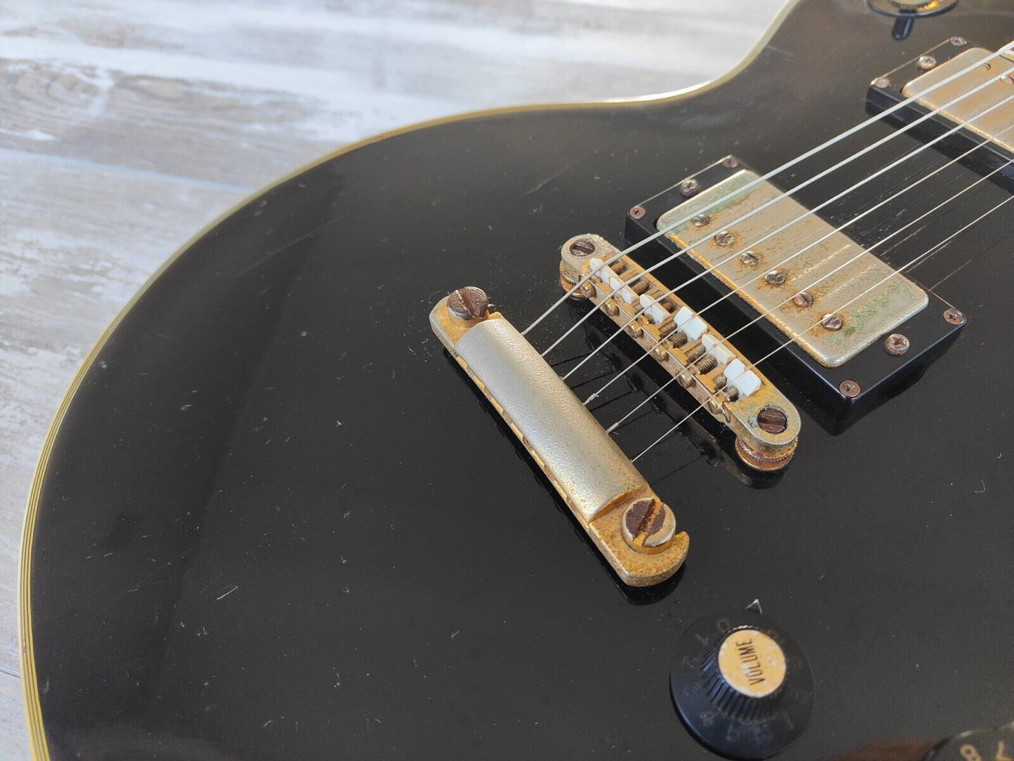 1970's Roje (Zen-On) Japan Les Paul Custom (Ebony)