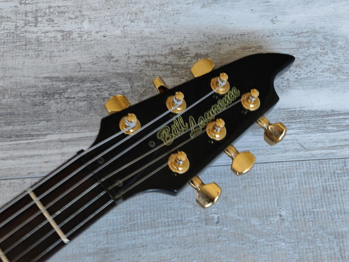 1990's Bill Lawrence (by Morris Japan) BY1R-60G HH Electric Guitar (Black)