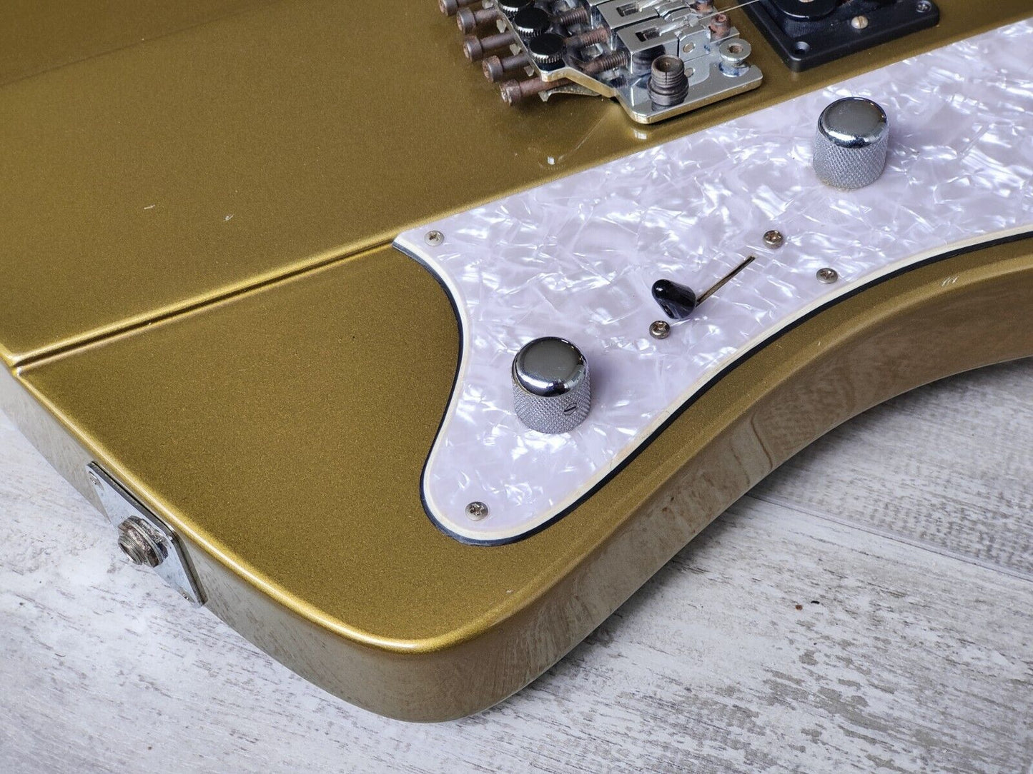 2001 Edwards (by ESP Japan) E-LH-100FB Firebird (Faded Shoreline Gold)