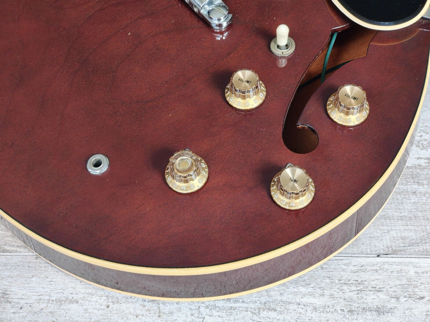 1980 Yamaha Japan SA-1000 ES-335 Semi Hollowbody Electric Guitar (Walnut Stain)