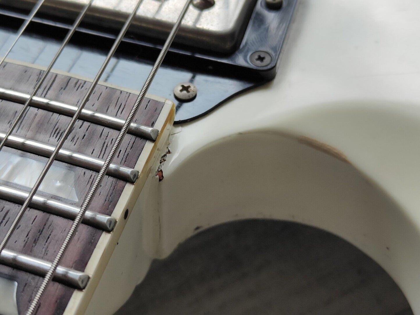 1994 Orville (Gibson) Japan  SG-65 '62 Reissue SG Double Cutaway (Alpine White)