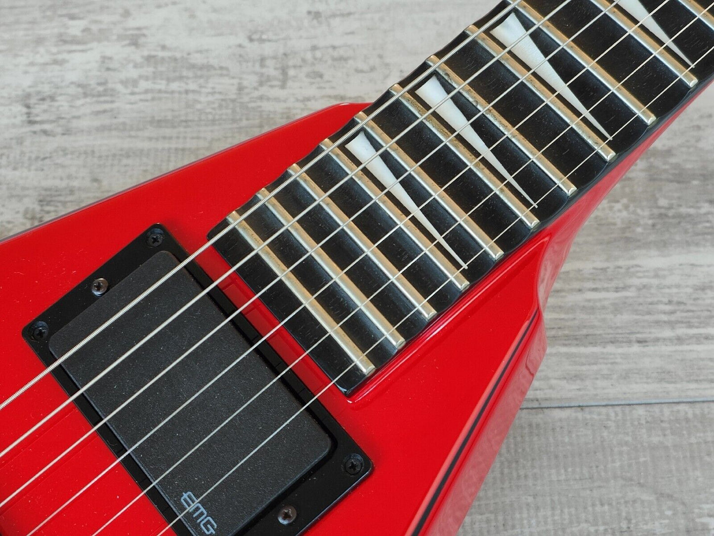 2014 Jackson X Series Signature Phil Demmel Demmelition King V PDX-2 (Red)