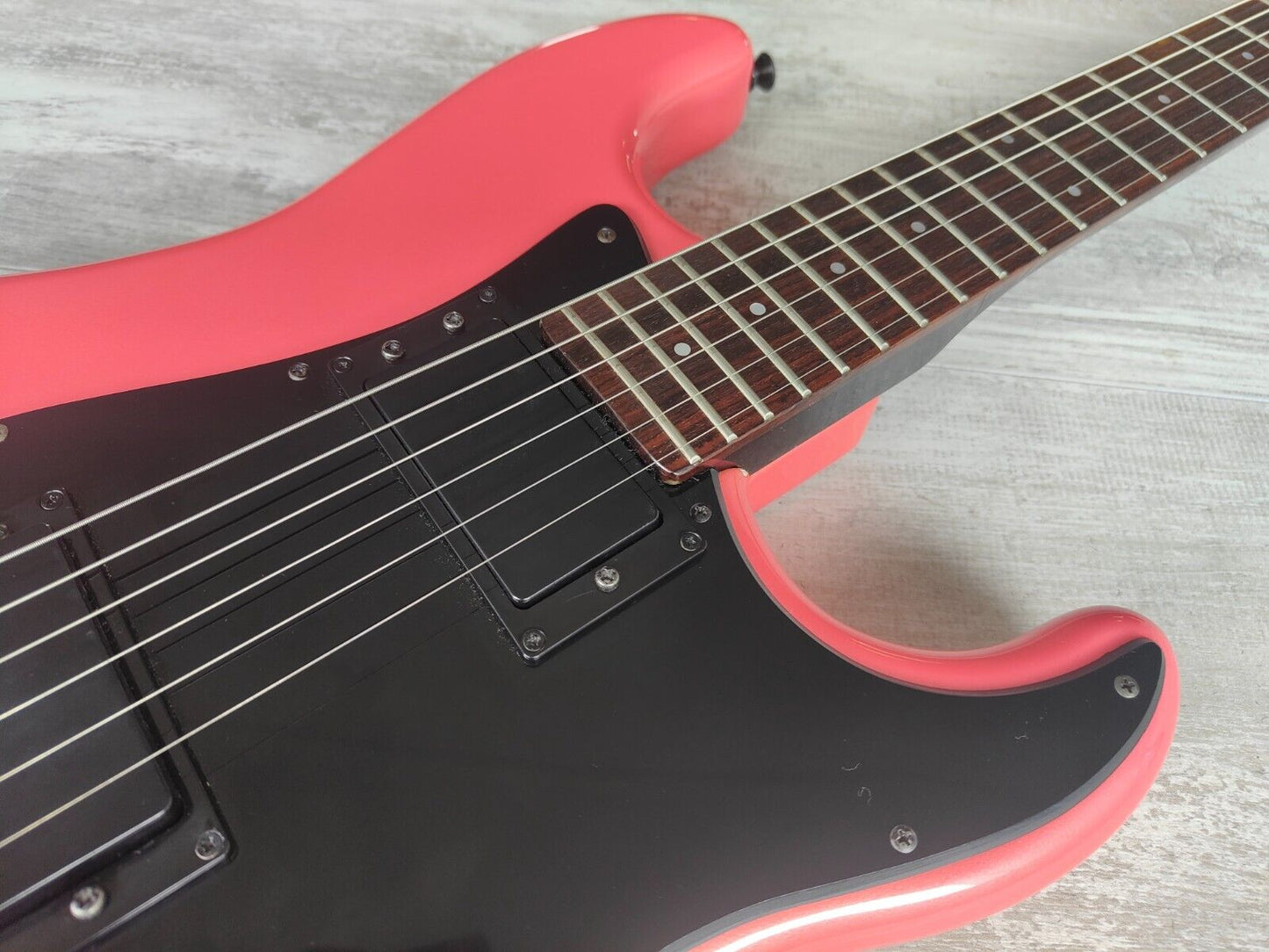 1980's Fresher Japan FS-450H HH Superstrat (Metallic Pink)
