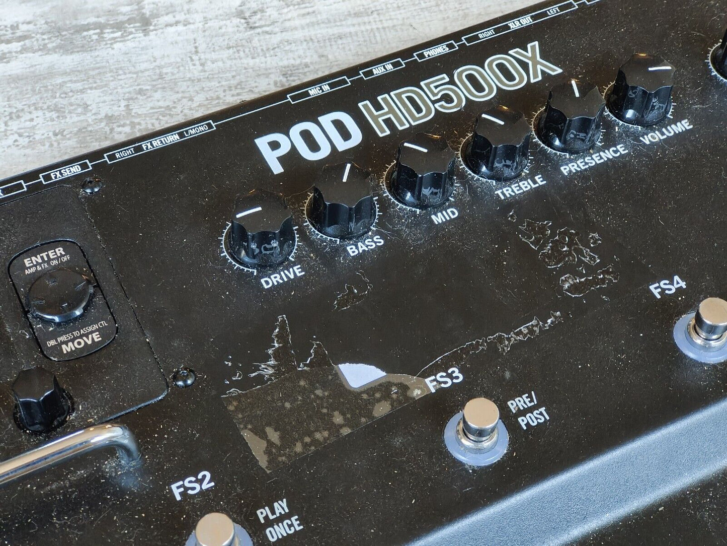 Line 6 POD HD500X Multi Effects Processor Pedal