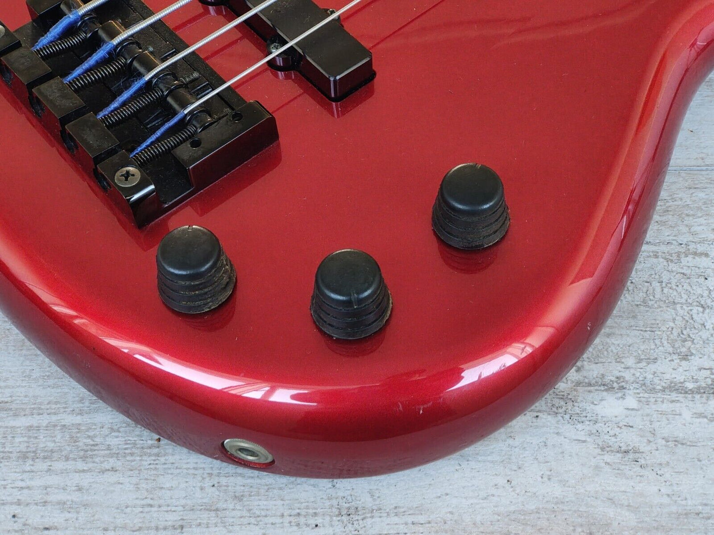 1991 Ibanez Japan SR-600D SDGR Soundgear Fretless Bass (Ruby Red)