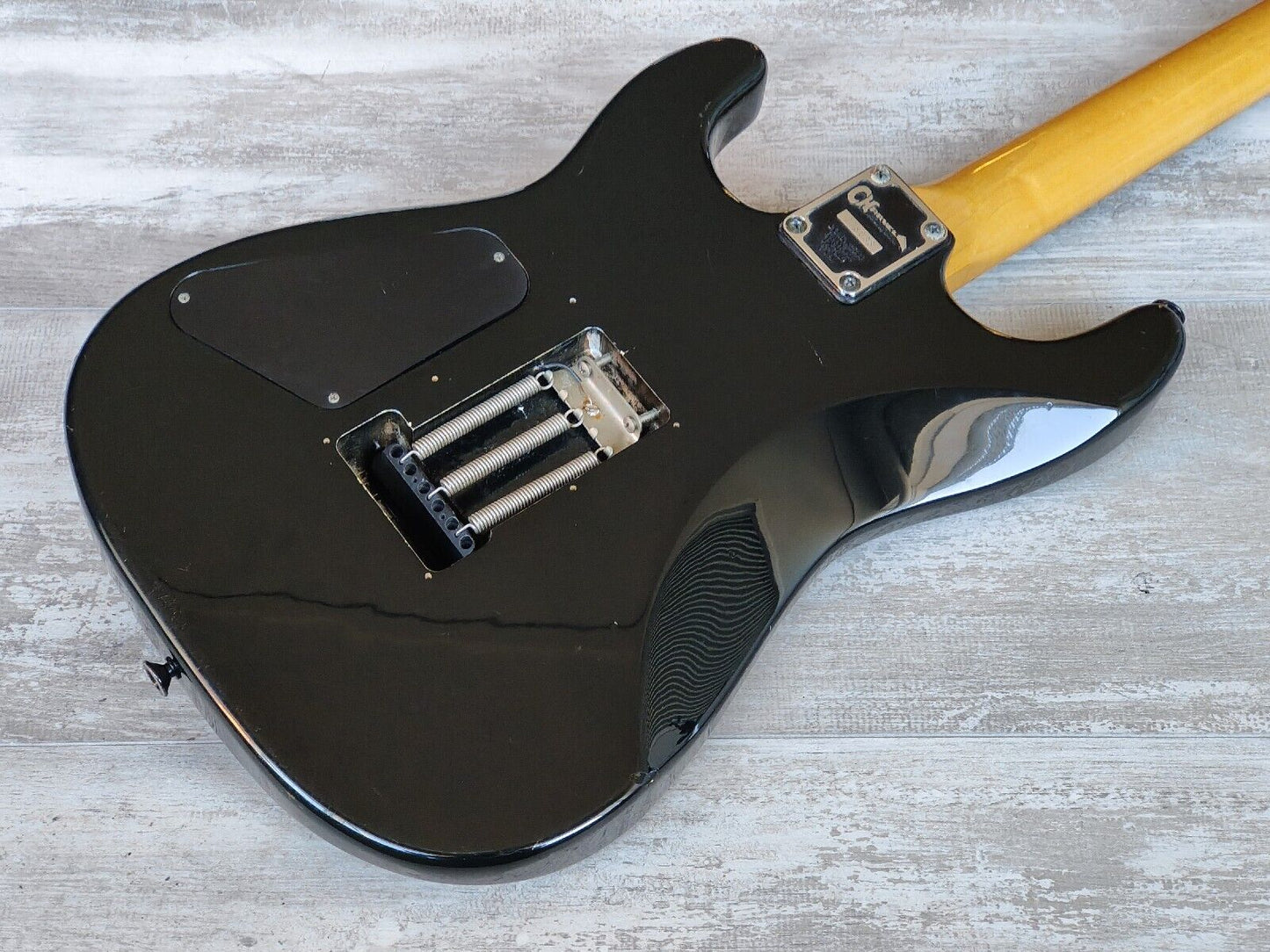 1986 Charvel Japan Model 1 Superstrat (Black)