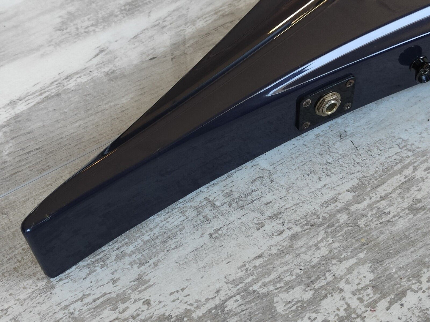 1990's Edwards Japan (by ESP) E-C-98V Flying V w/EMG's (Purple)