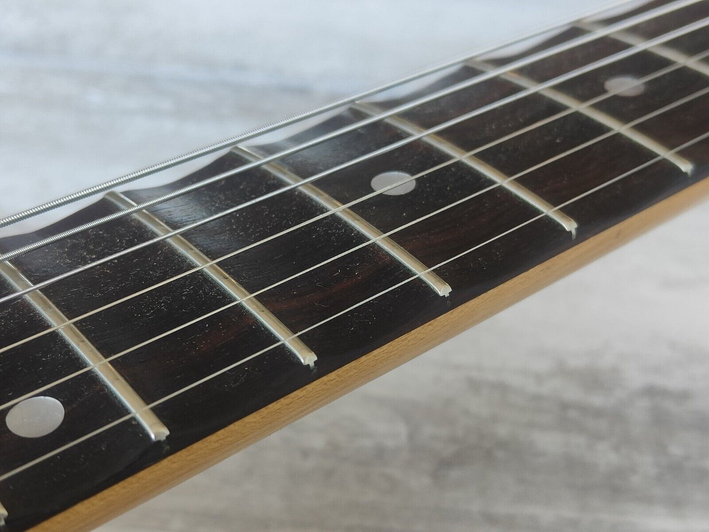 1985 Fender Japan ST72-65 Scalloped Stratocaster (Aged Olympic White)