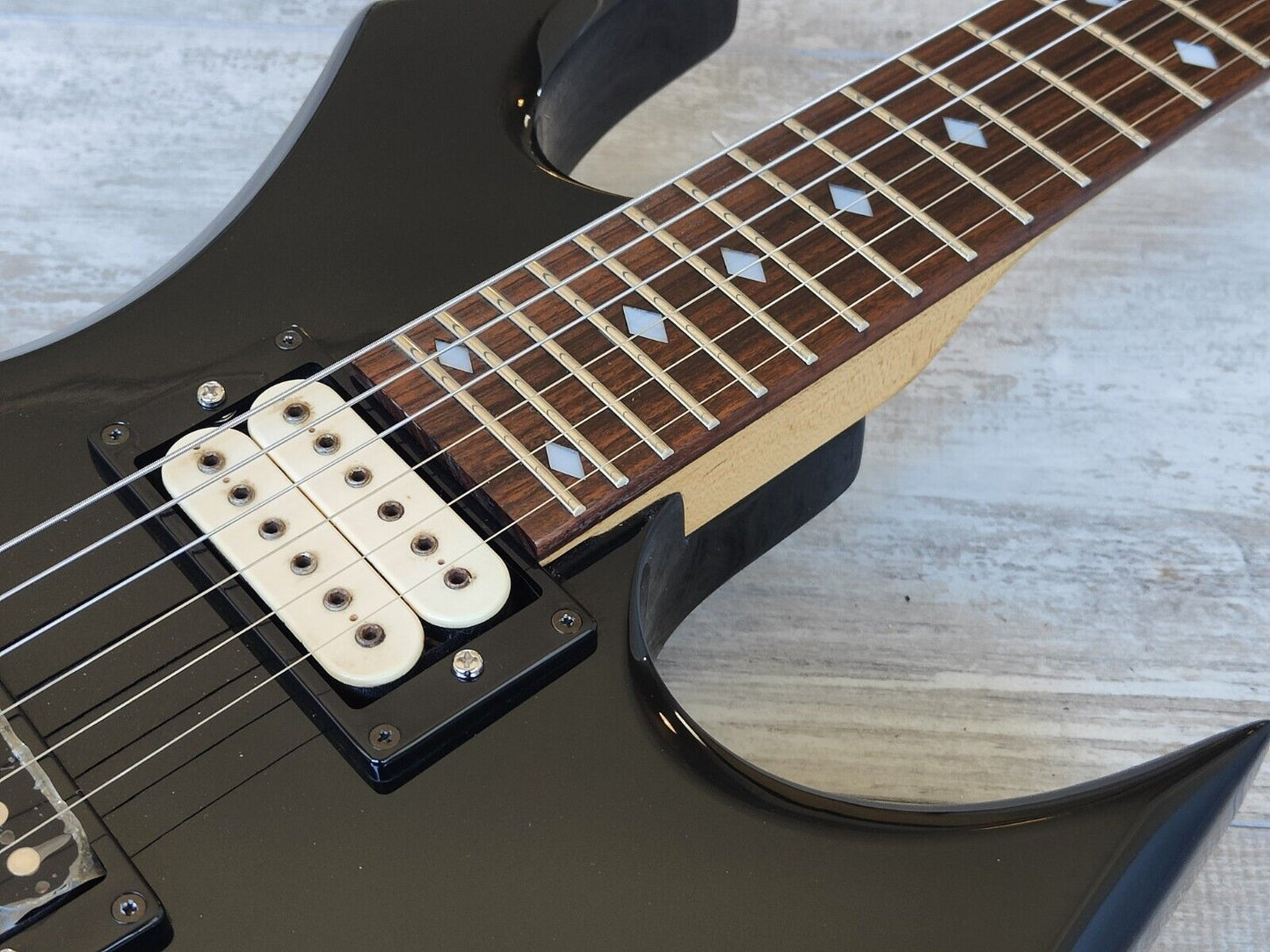 BC Rich  Special Edition Afterburner Warlock (Black/Chrome)