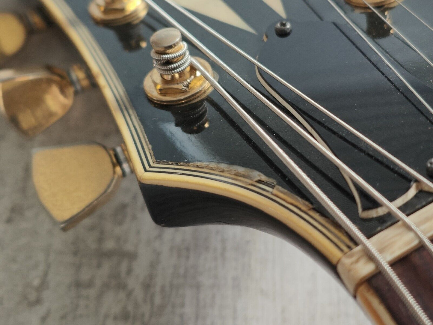 1990's Orville (Gibson) Japan LPC-75 '60's Reissue Les Paul Custom (Black)