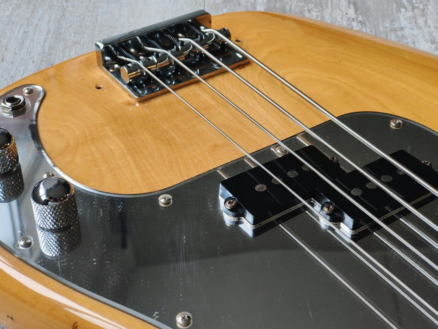 1978 Aria Pro II PB-400 Primary Precision Bass (Natural)