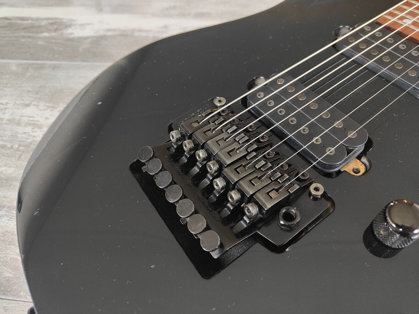 2000 Ibanez Japan (Fujigen) RG7420 7-String Superstrat (Black)