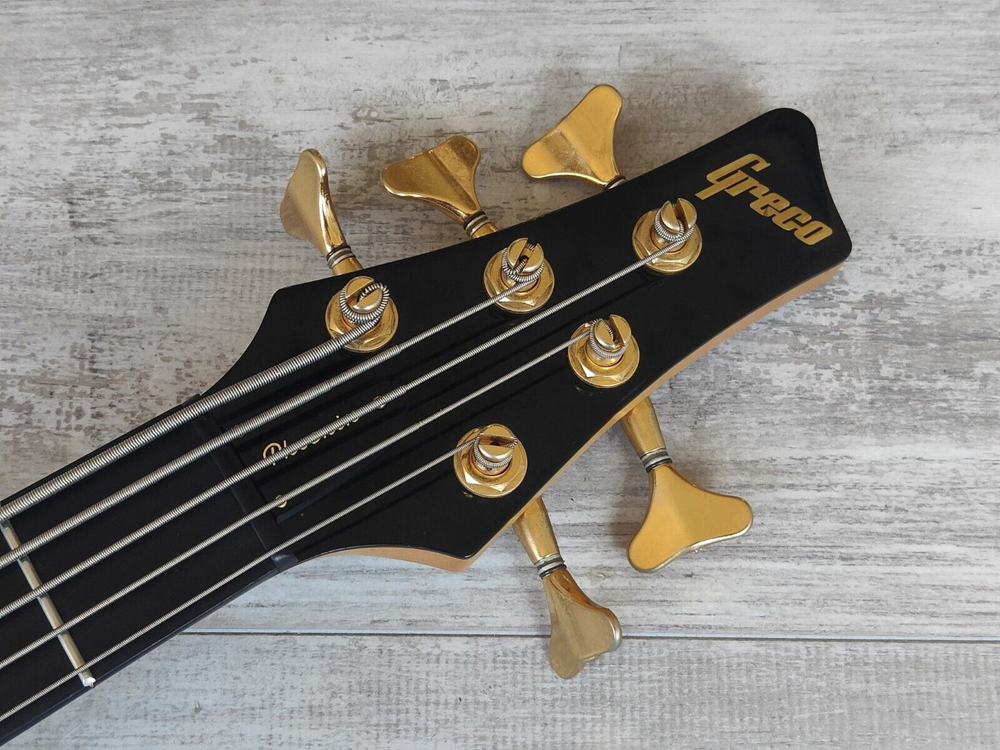 1996 Greco Japan PXB-160 Phoenix 5-String Bass w/EMG's (Walnut Oil)