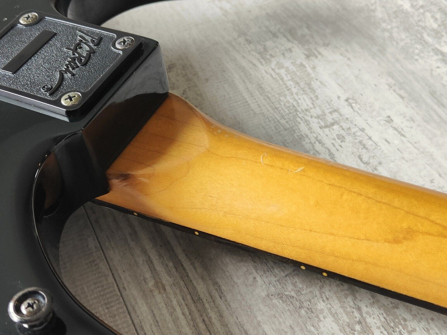 1980's BC Rich Japan NJ Series Warlock w/Floyd Rose (Black)