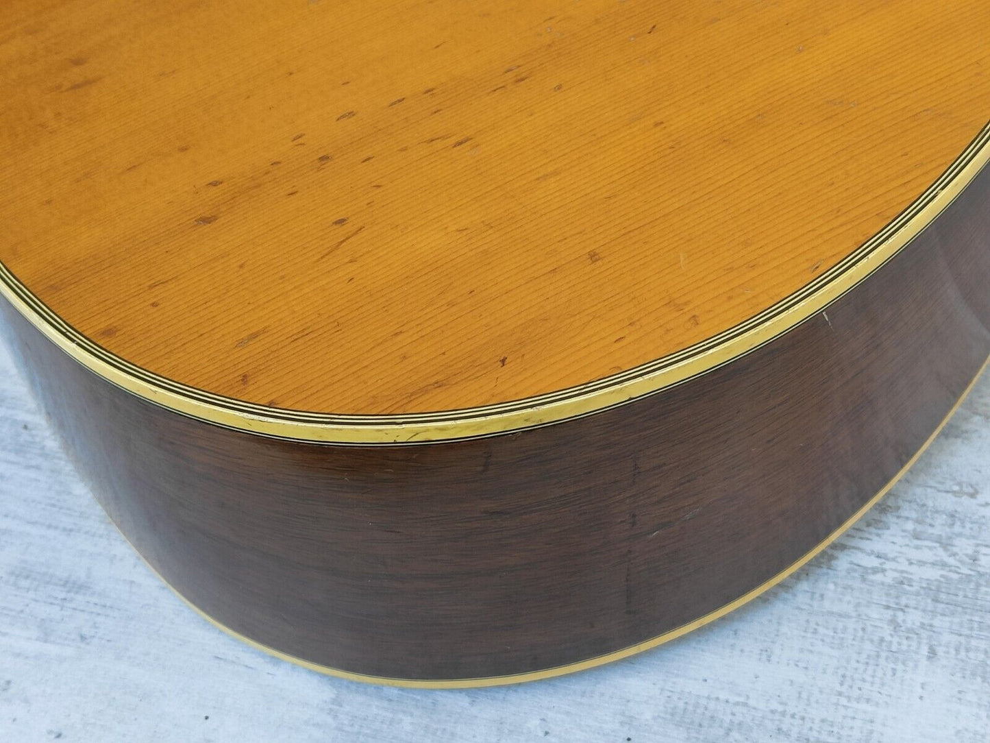 1970 Yamaha FG-350 Red Label Dreadnought Acoustic Guitar