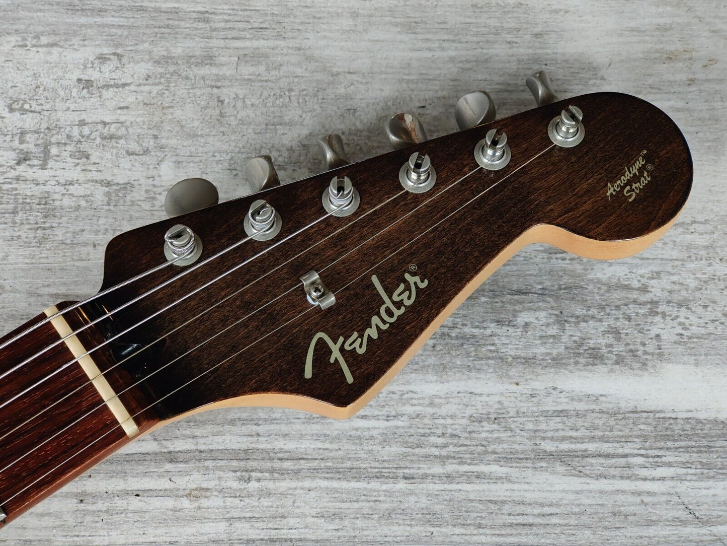 2006 Fender Japan AST-100DMC Aerodyne Special Stratocaster (Walnut Stained)