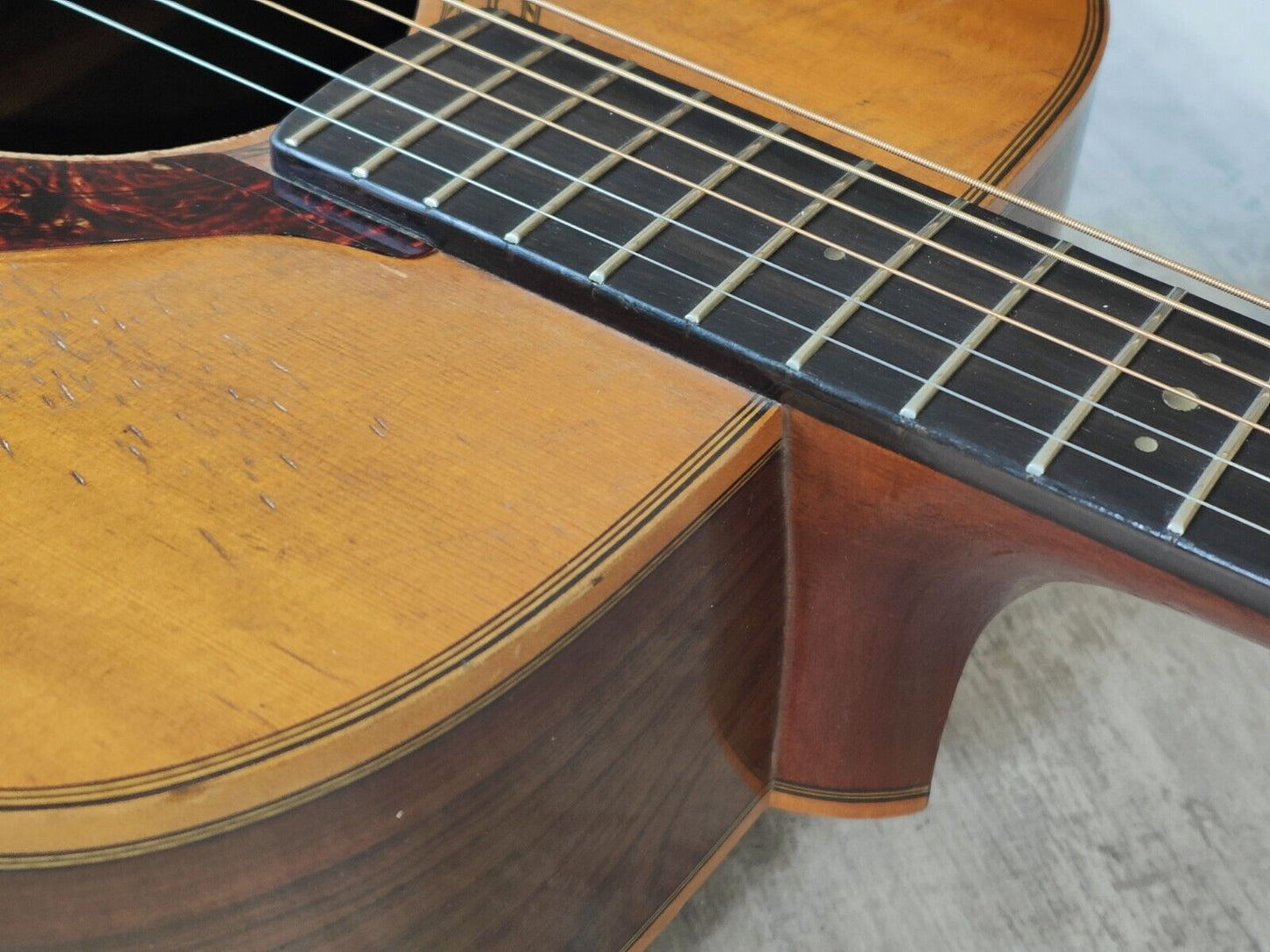 1970 Yamaha FG-500 Red Label Dreadnought Acoustic Guitar