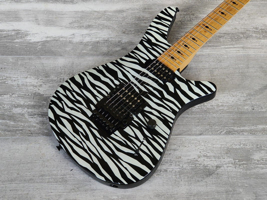 1994 Yamaha Japan MGM111 Special Edition Electric Guitar (Zebra Stripe)