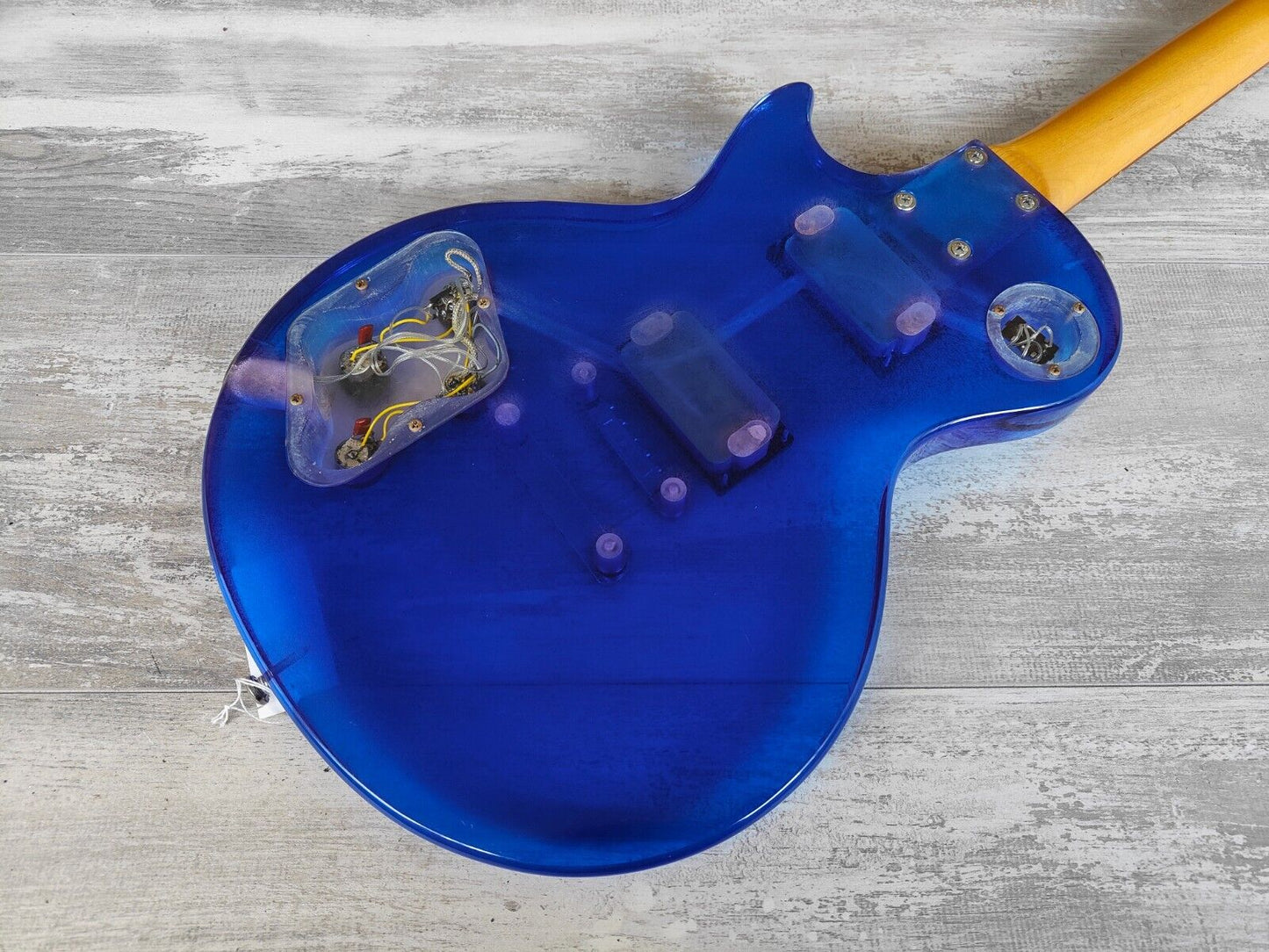 1990's Barclay Single Cutaway (Purple Lucite/Acrylic)