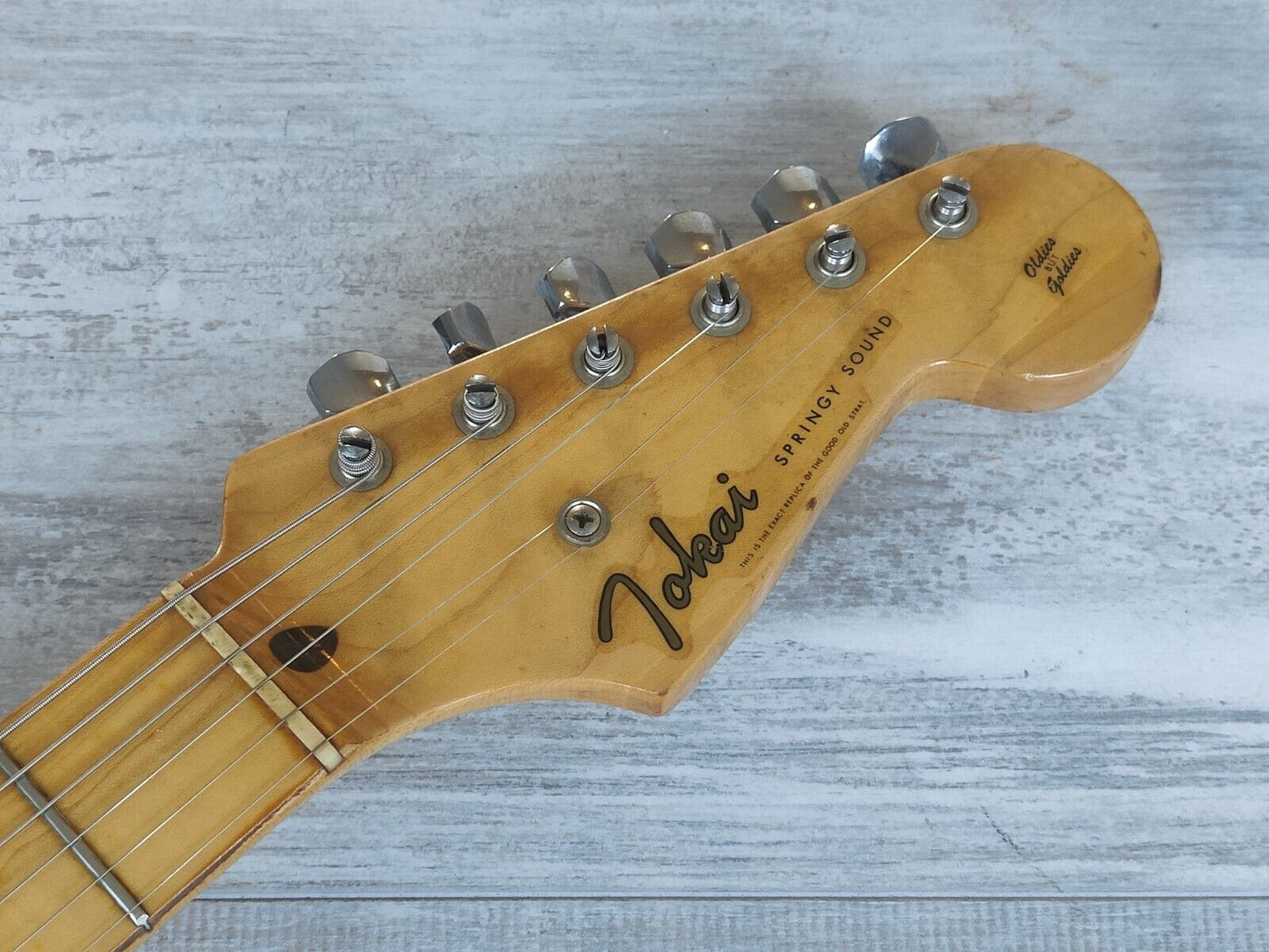 1978 Tokai ST-42 Springy Sound '58 Reissue Stratocaster (Black)