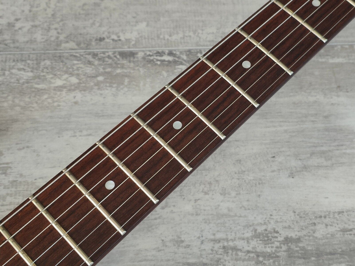 1990's Fernandes Japan FST-75S Stratocaster w/Sustainer (Refinished Yellow)