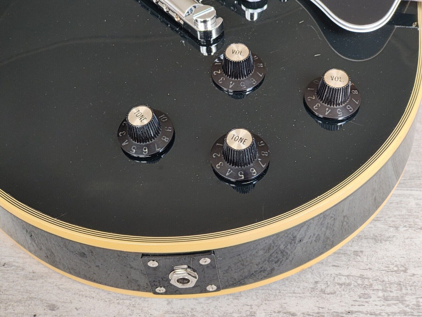 1984 Greco Japan EGC68-50 Les Paul Custom (Ebony)