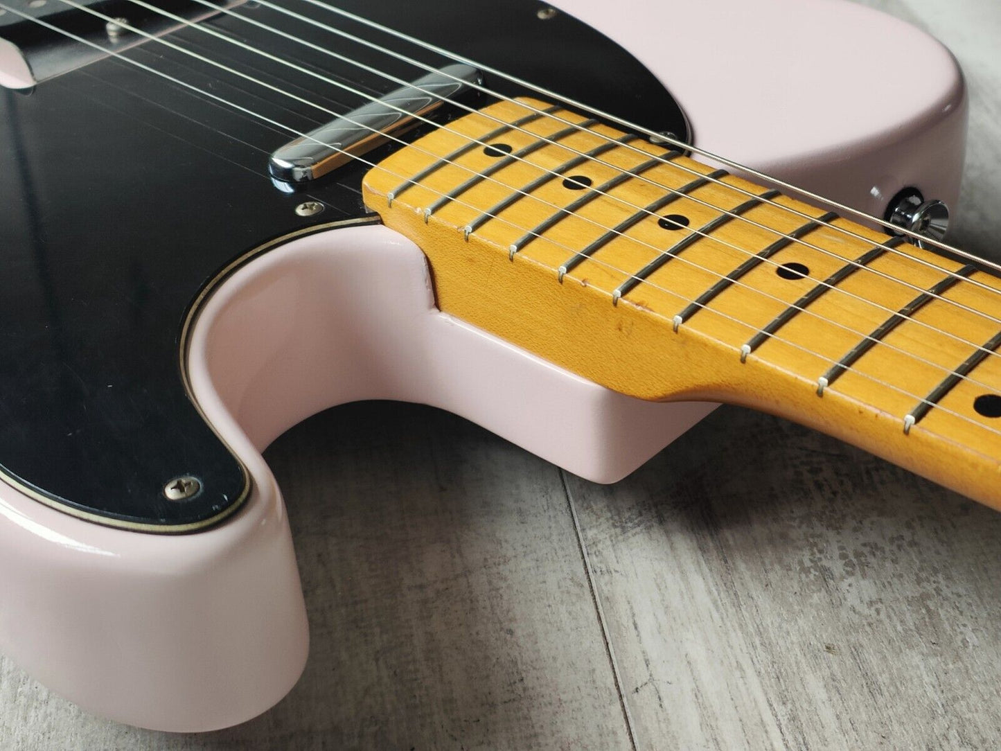 1986 Fender Japan TL72-55 '72 Reissue Telecaster (Refinished Pink)